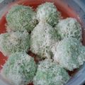 Cooksnap dari rima sari untuk resep Klepon Gula Merah & Tips agar gula merah pecah di mulut..😍😋😋