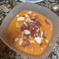 El cooksnap de Marta Navas cuando hizo Salmorejo cordobés.