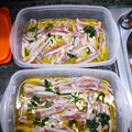 El cooksnap de Ana cuando hizo Boquerones en vinagre.