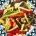 庭秀 的 蘆筍炒甜椒玉米筍 cooksnap