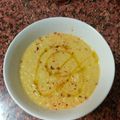 El cooksnap de Lucía Maza cuando hizo Sopa cremosa de maíz.