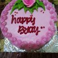 Cooksnap dari Linia Linia untuk resep Sponge cake sedap Birthday cake