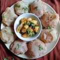 Mauli Mankad's cooksnap of when they made રાજગરા પૂરી(rajgara ni puri recipe in gujarati).