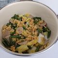 Cooksnap dari Jennifer Steffany untuk resep 161. Tumis sawi putih buncis tabur bawang putih goreng