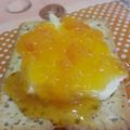 El cooksnap de ISA cuando hizo Mermelada de naranja con manzana.