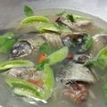 Cooksnap dari Dini Maryati untuk resep 003. Ikan Mas Rebus Seger
