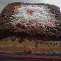 Cooksnap dari Yuniati Jasmine untuk resep Rainbow cake Putih telur