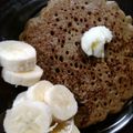 Helen Thomas's cooksnap of when they made Buckwheat pancakes quick.