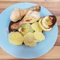 El cooksnap de Maria cuando hizo Pollo al horno con ajos y limón... Muy fácil!!!.