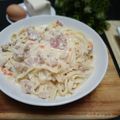 Cooksnap dari Afiy Lu untuk resep Spageti Carbonara Rumahan
