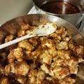 MysticKoolAidMan 's cooksnap of when they made Orange Chicken with Brussels Sprouts.