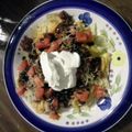 maryjo.reott's cooksnap of when they made No ordinary taco salad.