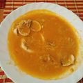 El cooksnap de Espinar cuando hizo Sopa de pescado y marisco.