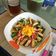 El cooksnap de David Rivas cuando hizo Ensalada de mango, cebolla, manzana, jitomate, pepino y carne de hamburgesa de pollo.