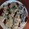 Cooksnap από Δημήτριος Ευαγγελία Ρουμελιώτη στη συνταγή Παντζάρια σαλάτα με σως γιαουρτιού!