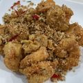Cooksnap dari Niken untuk resep Prawn Cereal / Udang Goreng Nestum (Oatmeal)