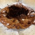 El cooksnap de Marta cuando hizo Coulant de chocolate.