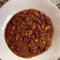 El cooksnap de Giselle Maffett cuando hizo Porotos rojos guisados a mi estilo.