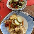 El cooksnap de Graciela Koczwar cuando hizo Pescado con Verduras al Horno.