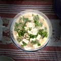 Cooksnap dari Stephannie Adelina untuk resep Salmon head miso soup (sup miso kepala salmon)