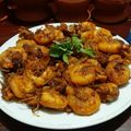 Supriti Paul's cooksnap of when they made মাখন রসুন চিংড়ি ভাজি (Makhon rosun chingri bhaji recipe in Bengali).