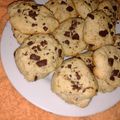 El cooksnap de more714 cuando hizo Galletitas de banana y chips de chocolate - sin gluten -.