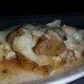 El cooksnap de Karla Claros cuando hizo Coliflor con papas y champignons al horno.