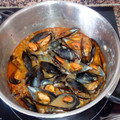 El cooksnap de Alejandra García Fernández cuando hizo Mejillones a la marinera.