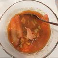 El cooksnap de valencia cuando hizo Filete de pescado con verduras.