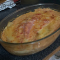 El cooksnap de Claudia Cortez cuando hizo Lasaña de pollo y verduras.
