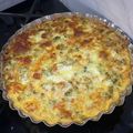 El cooksnap de Vale cuando hizo Tarta de brócoli con masa de avena 🥦.