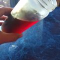 El cooksnap de Celeste S cuando hizo Caramelo líquido para guardar.