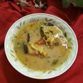 Jyoti Santra's cooksnap of when they made মুগের ডালে মাছের মাথা(Mooger dal e macher matha recipe in bengali).