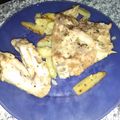 El cooksnap de Marisa Villalba cuando hizo Pollo al ajo en essen.