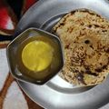 Renu Khatri का कुकस्नैप जब उन्होंने नमक अजवाइन का लच्छा पराठा (Namak ajwain ka lachha paratha recipe in hindi) बनाया था।