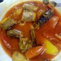 Ummay Salma's cooksnap of when they made Shing mach diye pepe.