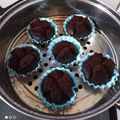 Cooksnap dari Angelina Sutanto untuk resep Bolu Kukus Cokelat Mekar Tanpa Telur - Gluten free