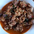 Cooksnap dari Arina Prajitno untuk resep Tinoransak babi khas Manado (non halal)