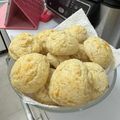 El cooksnap de Rocy Ruiz cuando hizo Chipa paraguayo.