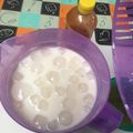 El cooksnap de Dany cuando hizo Agua de horchata.