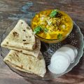 Bhavna Desai's cooksnap of when they made મગ મખની અને ફૂલકા રોટી.