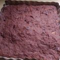 El cooksnap de Mariana Rivas cuando hizo Brownie de manzana con harina integral nueces y maní 🥜🌰🍎.