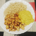El cooksnap de Pablo cuando hizo Pollo al curry.