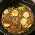 El cooksnap de Victor Delgadillo Rosete cuando hizo Pollo en salsa y calabacitas.