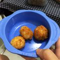 Cooksnap dari Fauziah Sandra Pertiwi untuk resep Menu anak 1th+ Rice ball