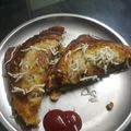 Rakhi Gupta का कुकस्नैप जब उन्होंने वेज सैंडविच (veg sandwich recipe in Hindi) बनाया था।