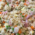 El cooksnap de astrid badia cuando hizo Arroz oriental tres delicias.