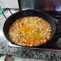 El cooksnap de anyoli cuando hizo Fideuá.
