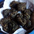 El cooksnap de Andrea cuando hizo Buñuelos de espinaca.