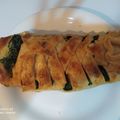 El cooksnap de Sabela cuando hizo Trenza de hojaldre con espinacas.